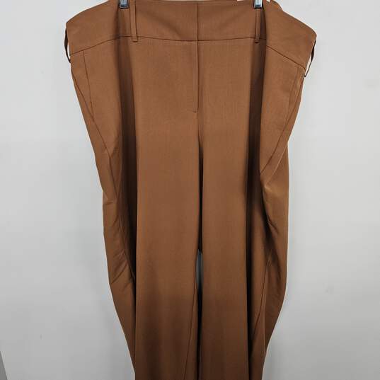The Perfect Drape Brown Wide Leg Pants image number 1