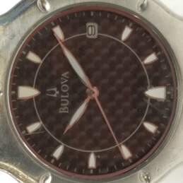 Bulova A3 Stainless Steel W/ Black Dial Watch alternative image