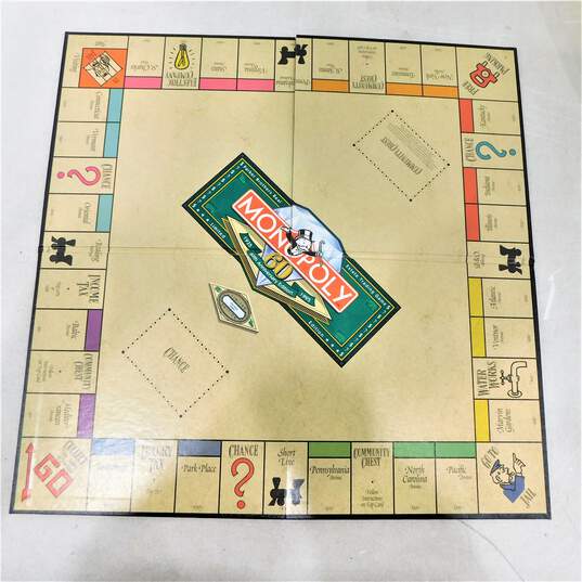 Monopoly 60th Anniversary Limited Edition Gold 1995 image number 4