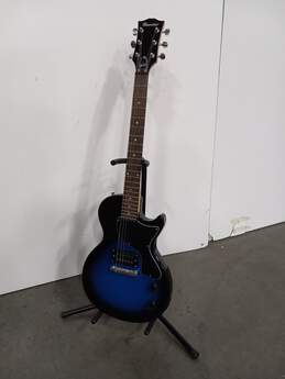Maestro by Gibson Blue Burst 6-String Electric Guitar in case alternative image