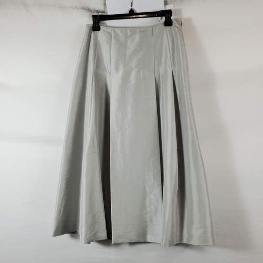 Express World Brand Women Gray Skirt Sz 9/10 NWT image number 1