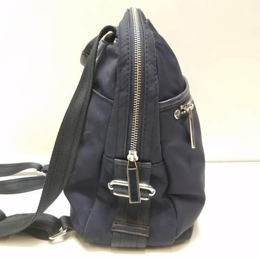 Calvin Klein Navy Blue Nylon Backpack image number 5