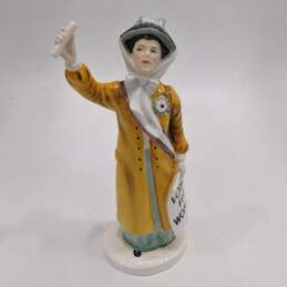 VTG 1977 Royal Doulton Votes For Women Porcelain Figurine History Series alternative image
