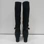 Michael Kors Women's SG17F Black Suede/Leather Boots Size 9M image number 4