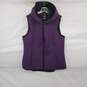 Gerry Purple Hooded Full Zip Vest WM Size XL image number 1