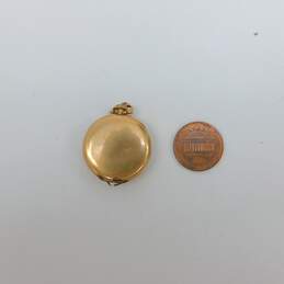 Antique Windsor Swiss Gold Filled 7 Jewels Pocket Watch 13.6g alternative image