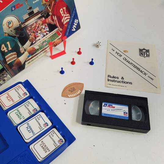 VCR Quarterback Interactive Board Game 1986 NFL image number 5