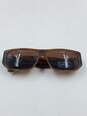 Converse Ltd. Edition Oxford Amber Horn Flat Top Sunglasses image number 1