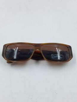 Converse Ltd. Edition Oxford Amber Horn Flat Top Sunglasses
