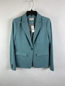 Loft Women Green Blazer Suit Jacket 0 NWT