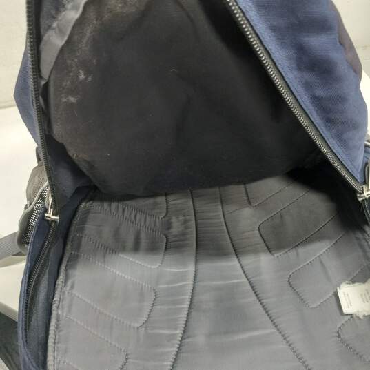 The North Face Blue and Black Backpack image number 3