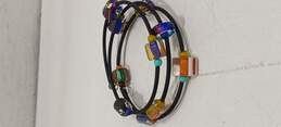 Colorful Necklace And Bracelet Costume Jewelry Set alternative image