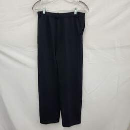 ST. John Basic's WM's Polyester Blend Black Trousers Size 8 alternative image