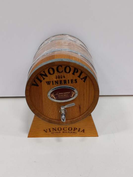 Vinocopia Wine Barrell on Stand image number 1