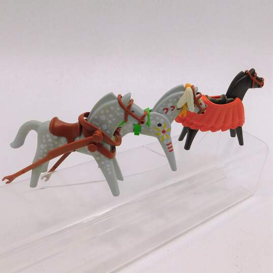 Lot  Of  Playmobil   Horses  And Accessories image number 3