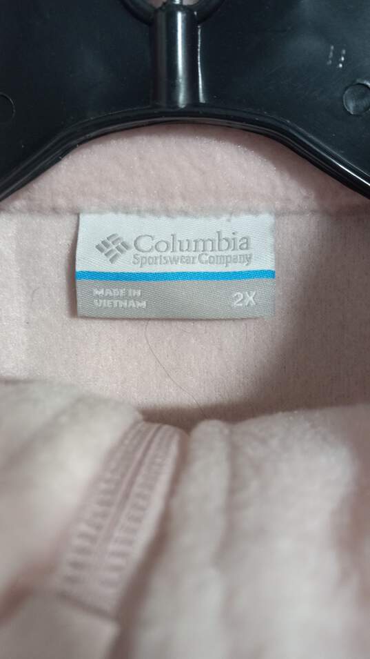 Columbia Women's Pink Wool Vest Size 2X image number 4