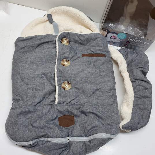JJ Cole Urban BundleMe Baby Car Seat Cover Bunting Bag image number 1