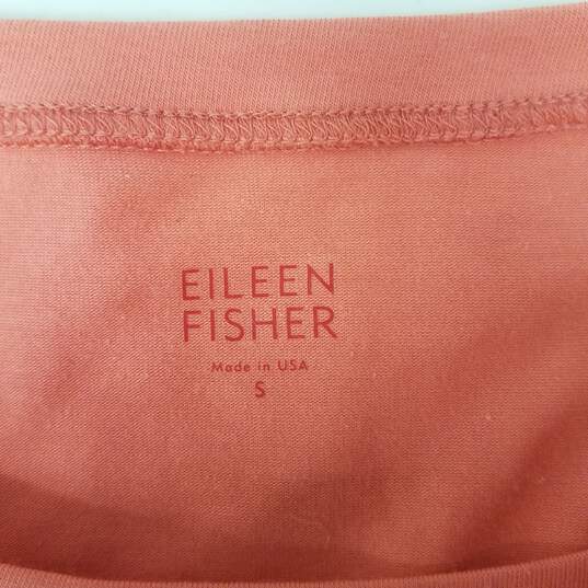 Eileen Fisher WM'S Pink Short Sleeve Top Size SM image number 3