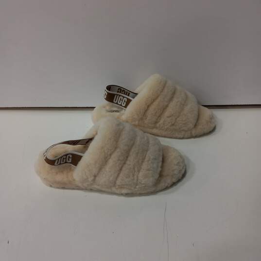 Ugg Women's Fluff Yeah Slingback Slippers Size 9 image number 4