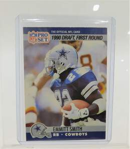 1990 HOF Emmitt Smith Pro-Set Rookie Dallas Cowboys