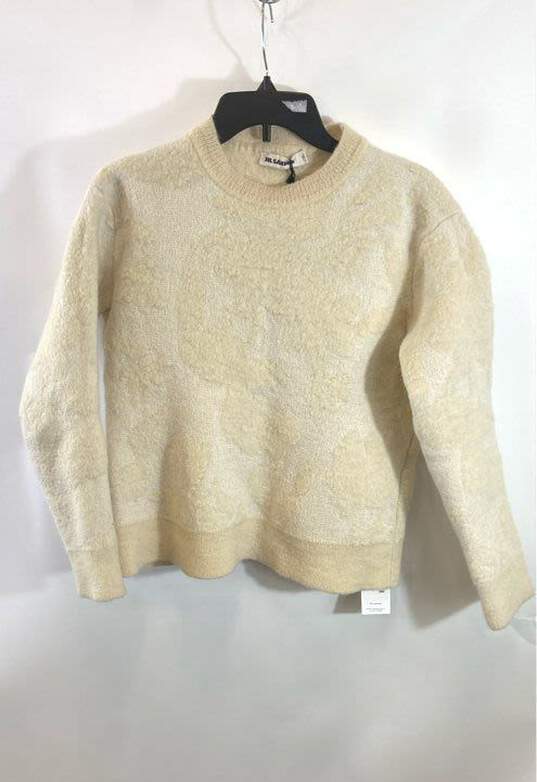 Jil Sander Ivory Sweater - Size 48 image number 1