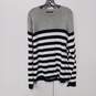 Women's Michael Kors Striped Sweater Sz XL image number 1