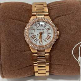 Women's Michael Kors Petite Camille Gold Tone Watch MK3253 alternative image