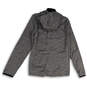 NWT Mens Gray Black Heather Long Sleeve Pockets Full-Zip Hoodie Size S/P image number 4