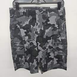 Sonoma Flexwear Goods For Life Gray Camo Cargo Shorts