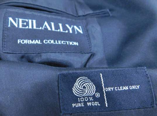 Neil Allyn Men's Formal Black Tuxedo Jacket image number 4
