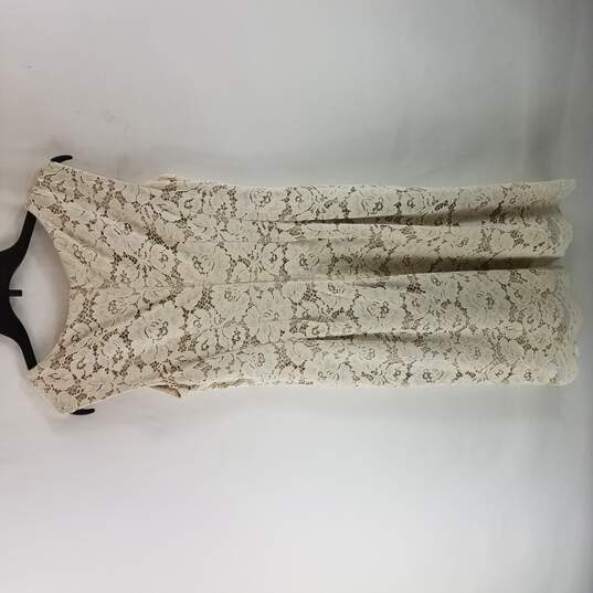 Vince Camuto Ivory Lace Dress 4 image number 2