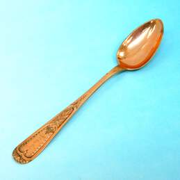 VNTG 10K Yellow Gold March '94 Engraved Baby Spoon 9.7g