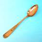 VNTG 10K Yellow Gold March '94 Engraved Baby Spoon 9.7g image number 1