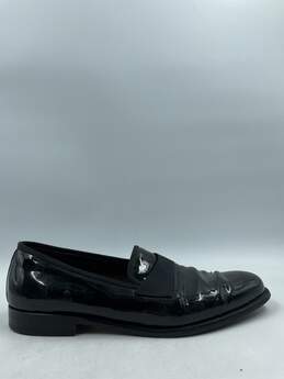 Authentic Vtg Ferragamo Black Formal Loafers M 12D