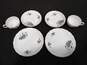 6pc Set of Teacups & Saucers w/ Bread Plates image number 2
