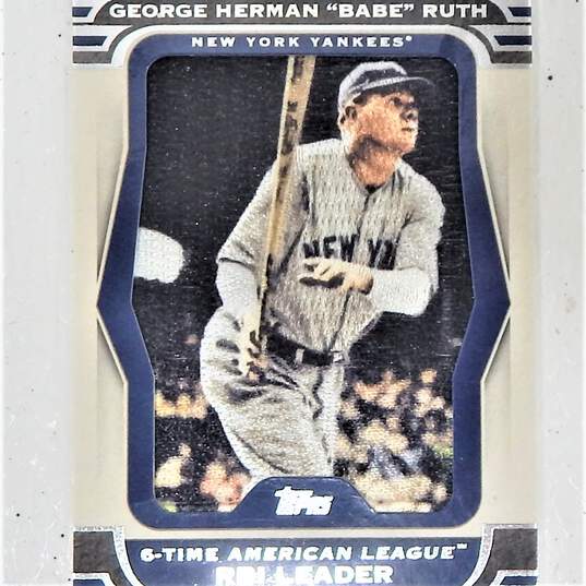2014 Babe Ruth Topps Manufactured Patches NY Yankees image number 2