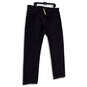 NWT Mens Blue Denim Dark Wash Pockets Stretch Straight Leg Jeans Size 38/34 image number 1