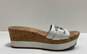 Michael Kors Warren Cork Wedge Slide Sandals Shoes Size 6.5 M image number 1