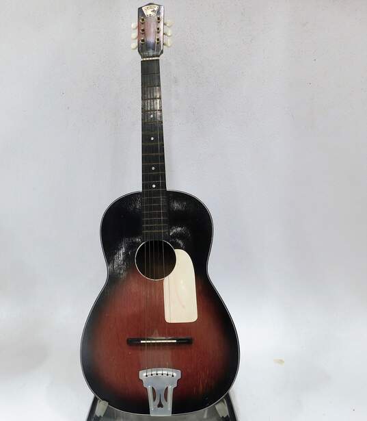 VNTG Nobility Brand Wooden Parlor Style Acoustic Guitar (Parts and Repair) image number 1