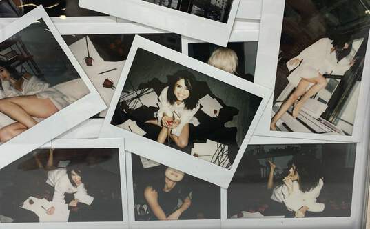 Framed Set of Candid Original Polaroids of Selena Gomez image number 6