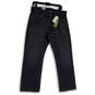 NWT Mens Blue 559 Denim Medium Wash Relaxed Straight Leg Jeans Size 33x30 image number 1