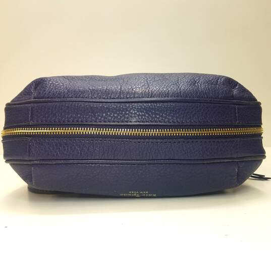 Kate Spade Cobble Hill Ella Purple Leather Shoulder Bag image number 4