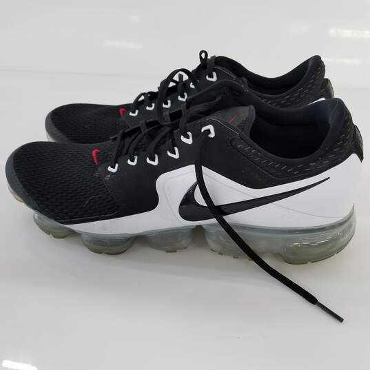 Nike Air VaporMax Mens Sneakers Black/White image number 3