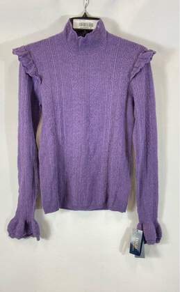Polo Women Purple Turtleneck Sweater M NWT