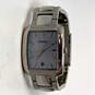 Designer Fossil Arkitekt FS-4074 Silver-Tone Stainless Steel Wristwatch image number 1