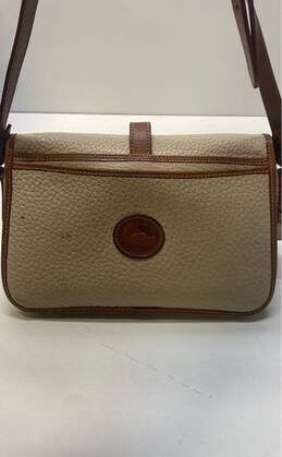 Dooney & Bourke Ivory Leather Crossbody Bag alternative image