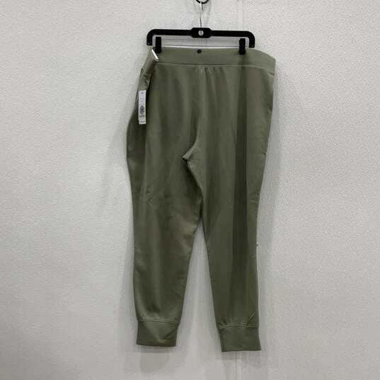 NWT Womens Green Hudson Elastic Waist Pockets Pull-On Jogger Pants Size XXL image number 2