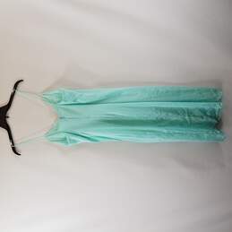 Leith Women Aquamarine Sleeveless Dress M NWT alternative image