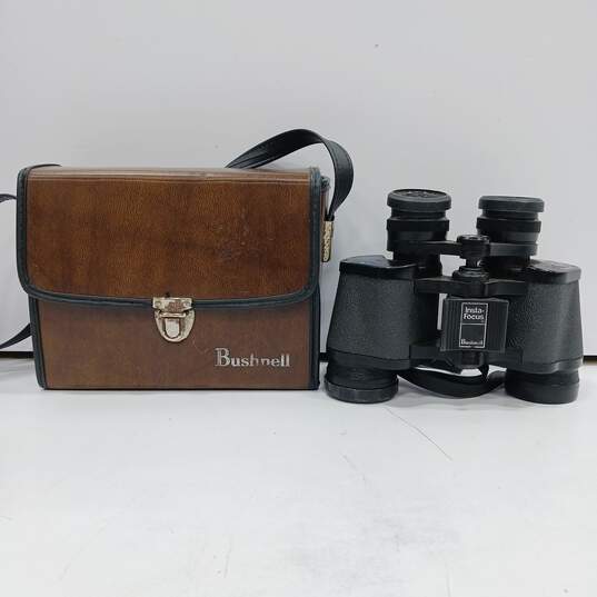 Bushnell Binoculars w/ Leather CAse image number 1