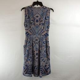 BCBGMaxazria Women Blue Dress Sz 2 NWT alternative image